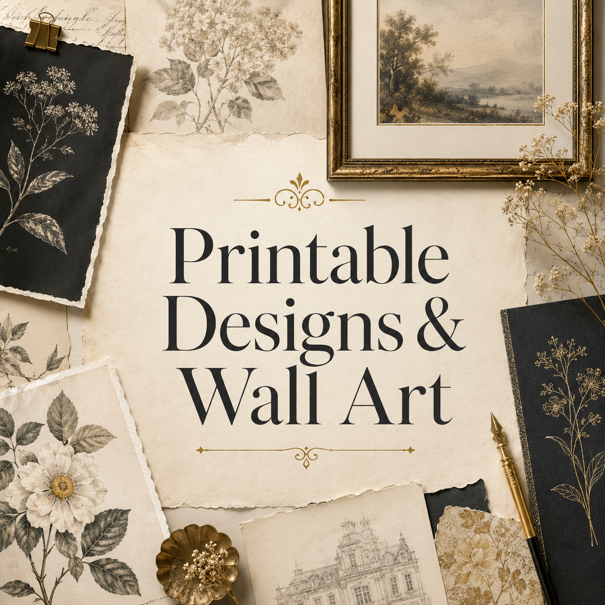 Printable Designs & Wall Art