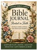 Vintage Bible Garden Bible Journal hardcover edition