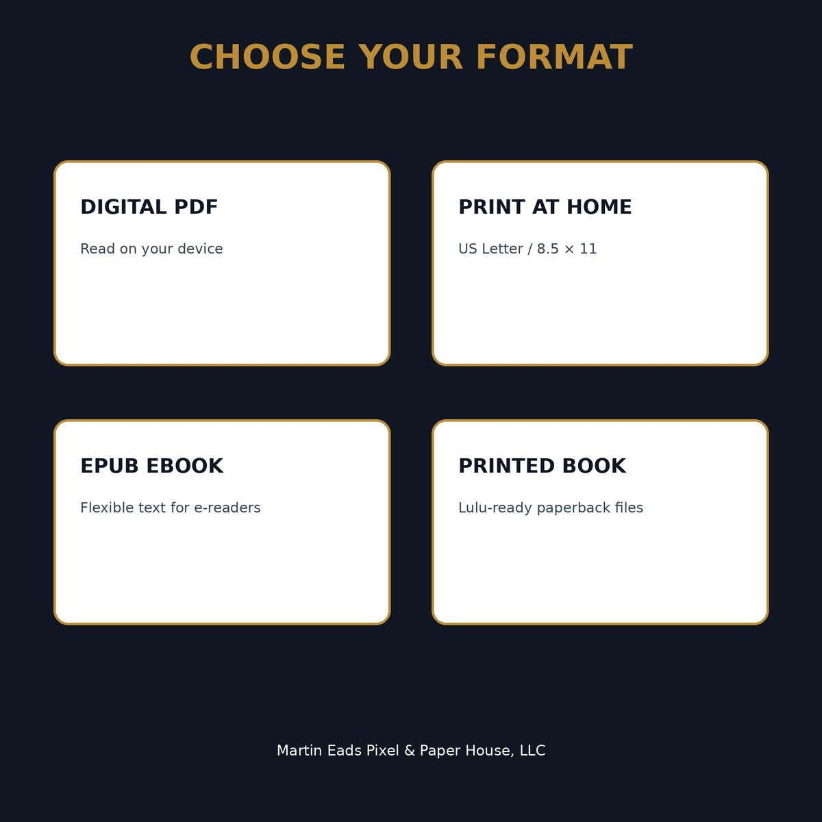The Complete UGC Creator Handbook included PDF and EPUB formats