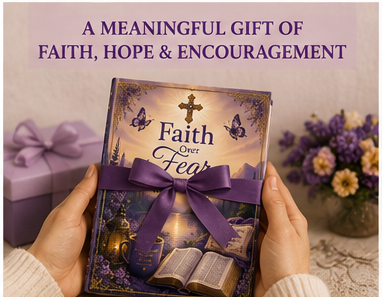 Faith Over Fear Christian printable journal gift idea