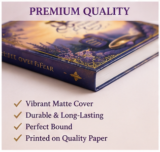 Faith Over Fear printable journal premium-quality page preview