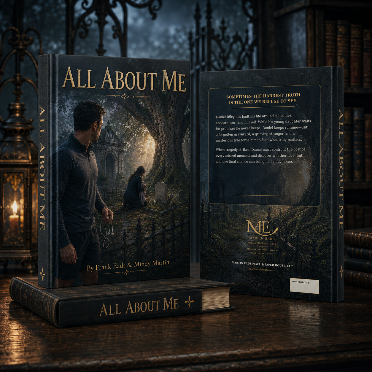 All About Me front and back cover display