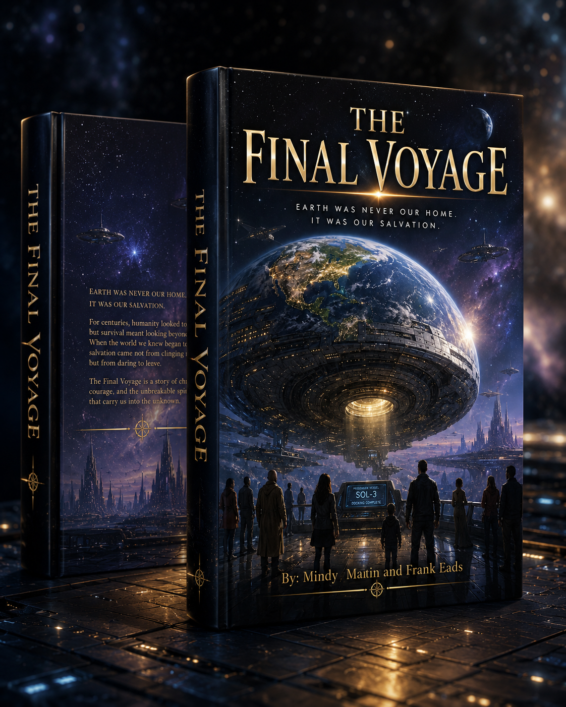 The Final Voyage illustrated science-fiction short story cover