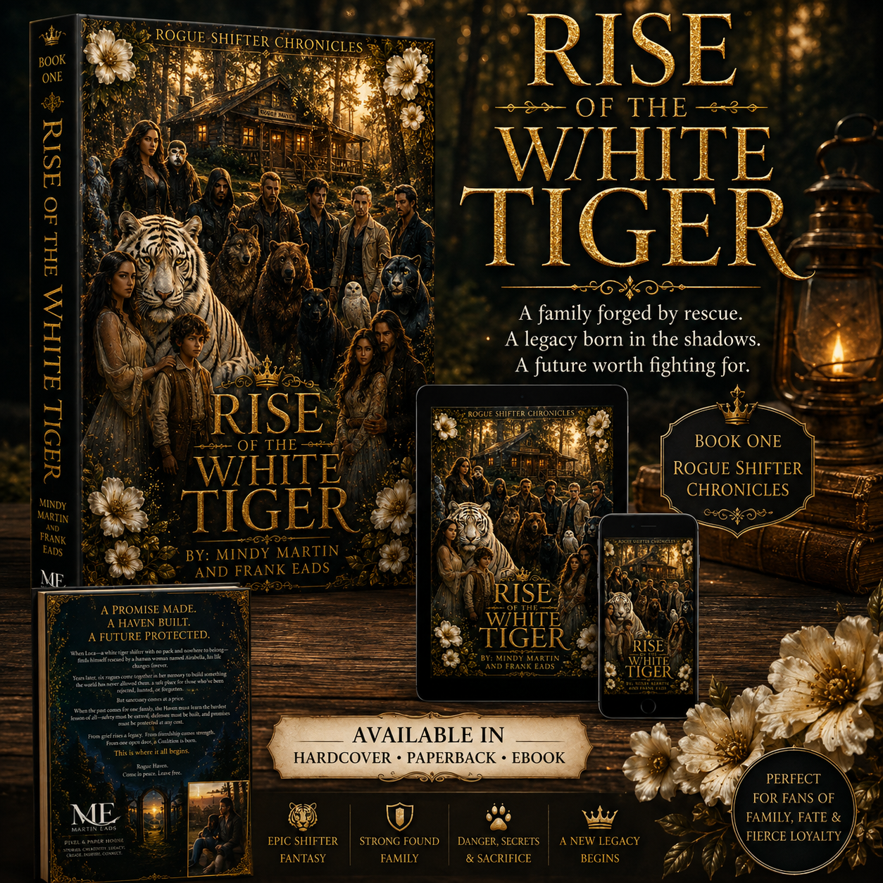 Rise of the White Tiger - Rogue Shifter Chronicles Book One - hardcover