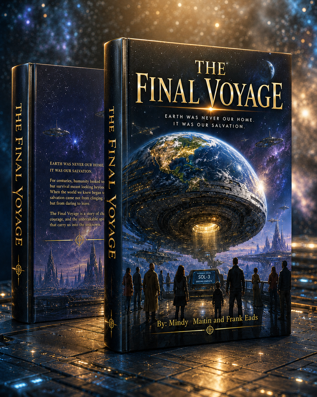 The Final Voyage illustrated short story cover artwork