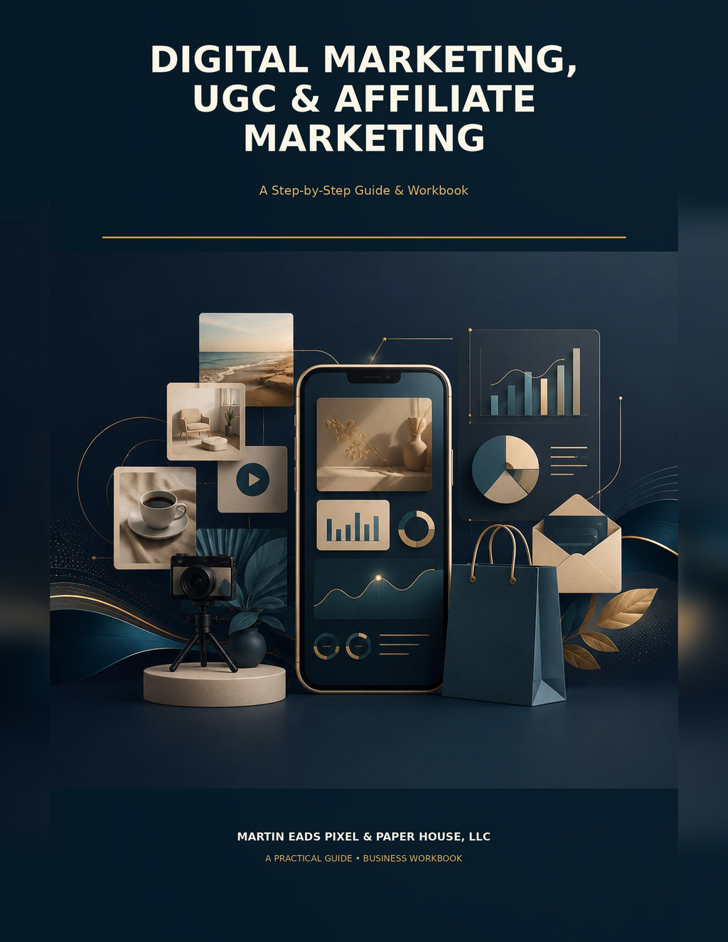 Digital Marketing, UGC, and Affiliate Guide front cover