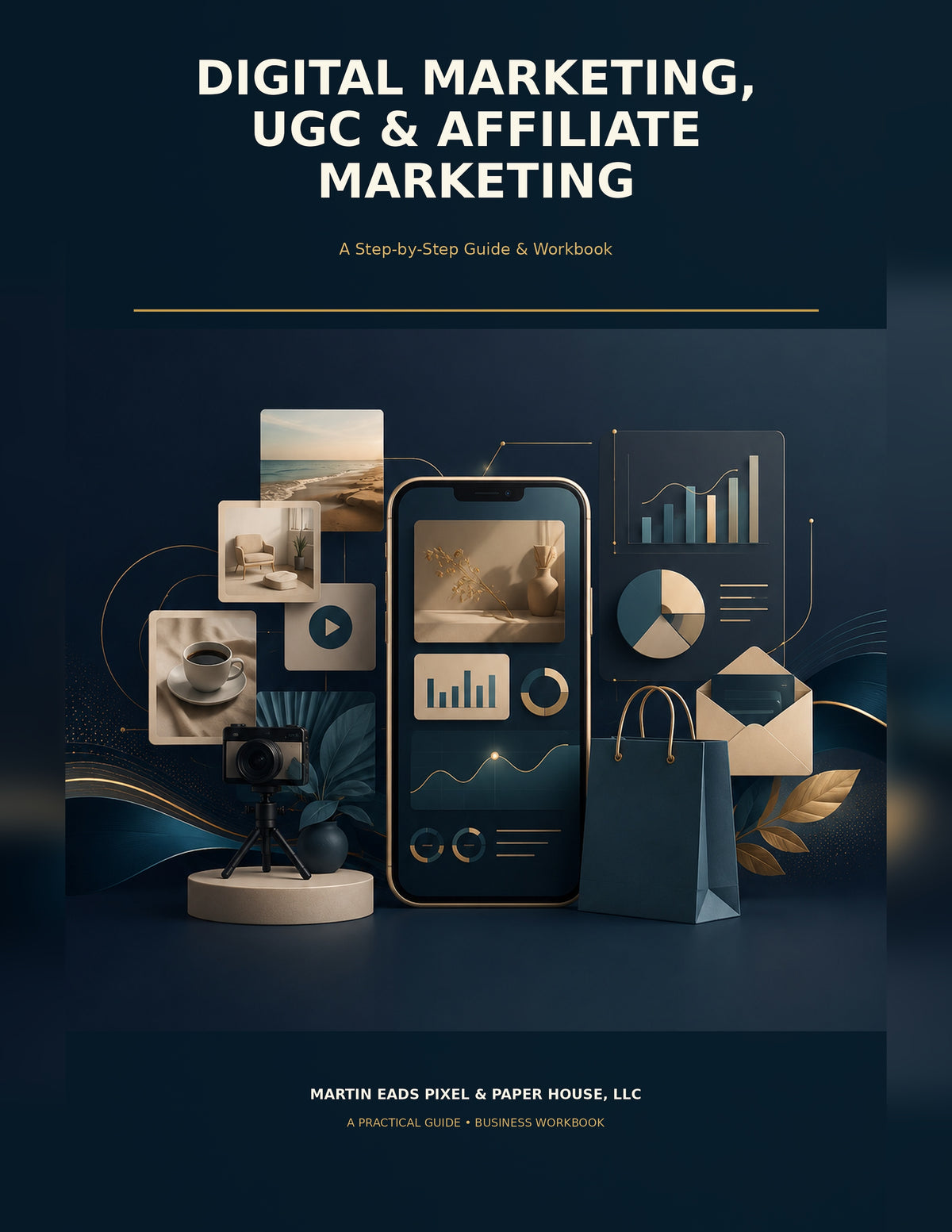 Digital Marketing, UGC, and Affiliate Guide front cover