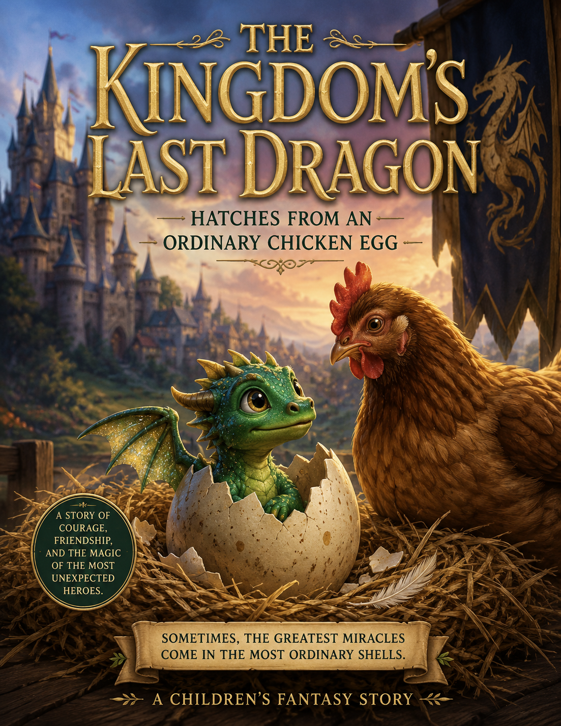 The Kingdom's Last Dragon hatching scene illustration
