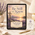 Be Still and Know | 80-Page Christian Digital Bible Journal