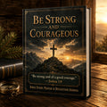 Be Strong and Courageous | Hardcover Bible Journal